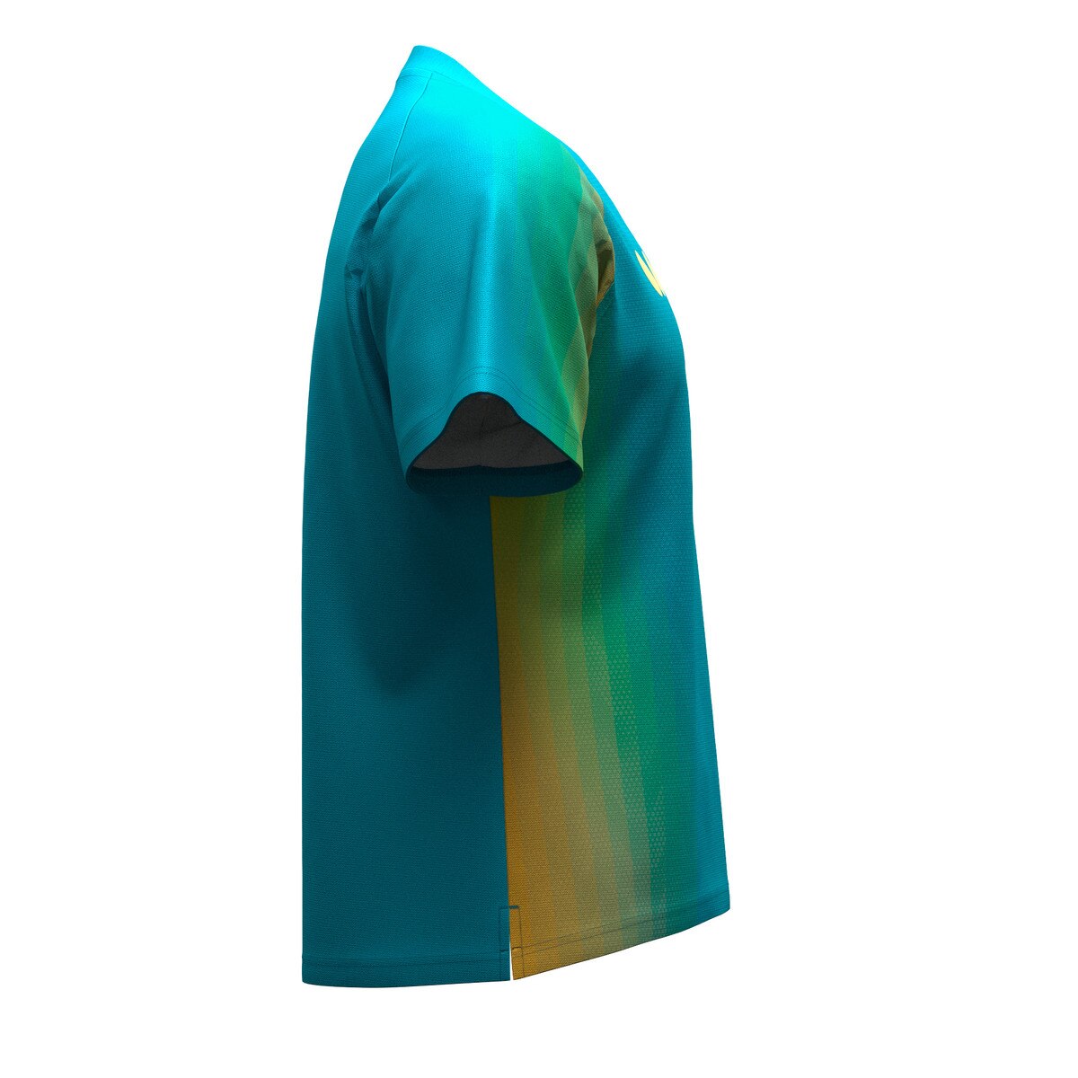 Butterfly Jenora Table Tennis Shirt - Turquoise-Blue - Right Side